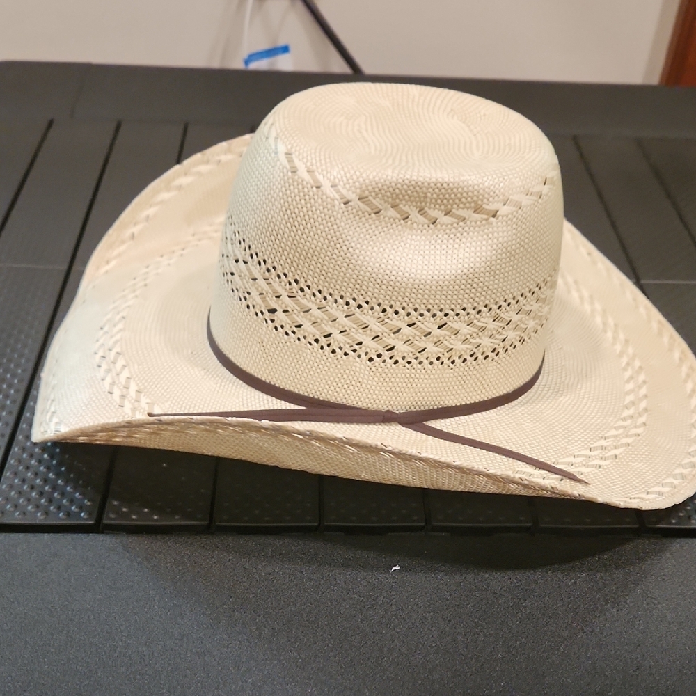 Twister Cream Western Hat with Ventilated Weave